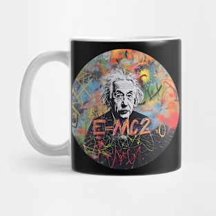 Einstein's Vibrance - Artistic Genius Mug